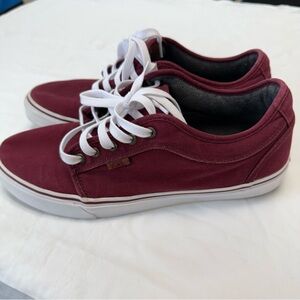 Vans Pro Skate Shoes Burgundy‎ Men’s Size 12
